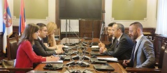18 July 2014 The Chairman of the European Integration Committee in meeting with the Head of the European Union Delegation to Serbia